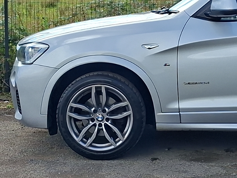 BMW X3 Xdrive35d M Sport White #18