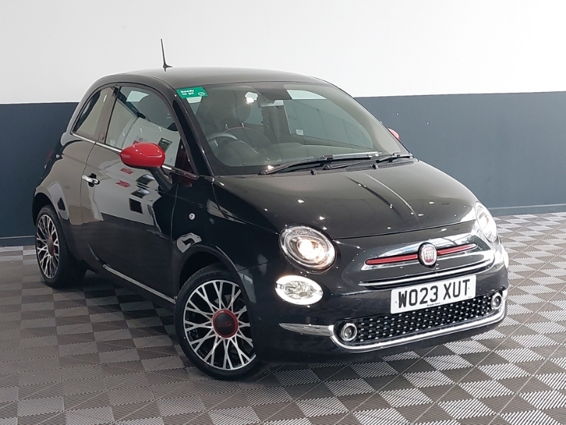 Fiat 500 1.0 Mild Hybrid Red Black