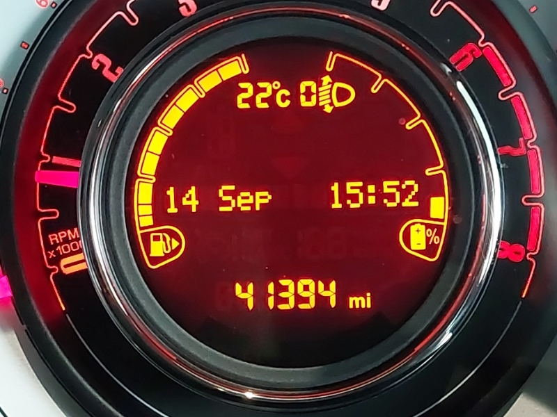 Fiat 500 1.0 Mild Hybrid White #9