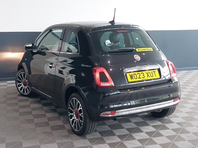 Fiat 500 1.0 Mild Hybrid Red Black #2