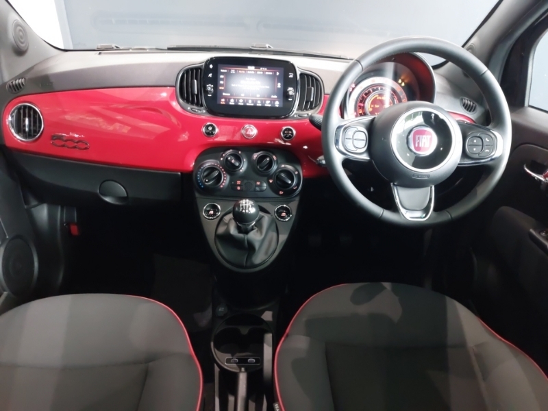 Fiat 500 1.0 Mild Hybrid Red Black #3