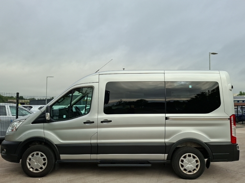 Ford Transit Custom 2.0 Ecoblue 130Ps H2 12 Seater Trend Silver #4