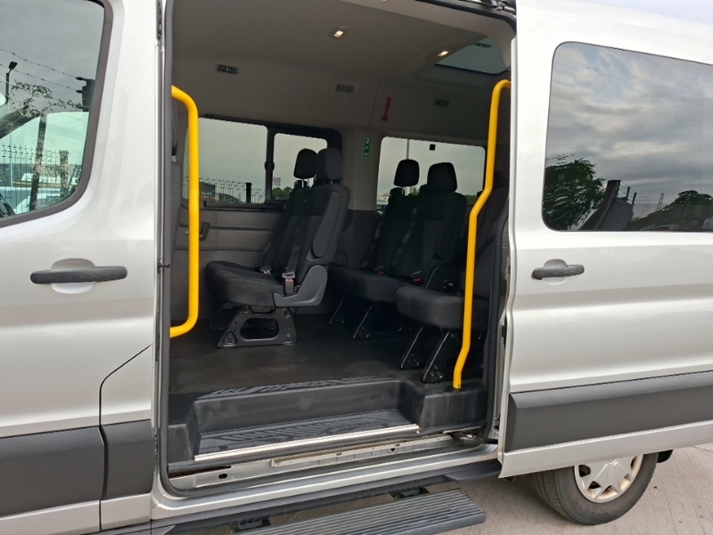 Ford Transit Custom 2.0 Ecoblue 130Ps H2 12 Seater Trend Silver #6