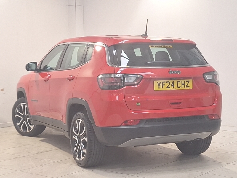 Jeep Compass 1.5 T4 E-torque Hybrid Altitude Dct Red #2