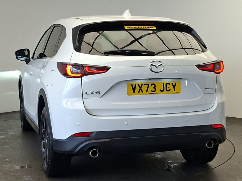 Mazda CX-5 2.0 E-skyactiv G Mhev Exclusive-line White #2