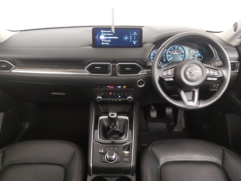 Mazda CX-5 2.0 E-skyactiv G Mhev Exclusive-line White #3