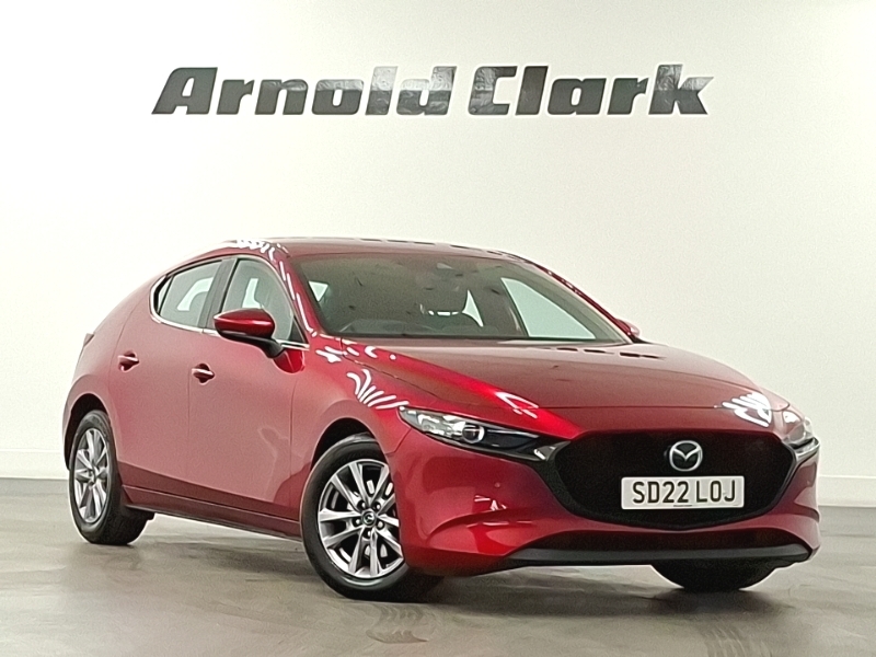Mazda 3 2.0 E-skyactiv G Mhev Se-l Lux Red