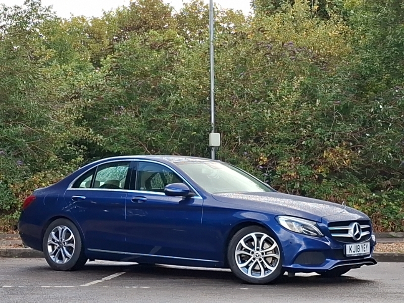 Mercedes-Benz C Class C 300 Amg Line Premium Black #7
