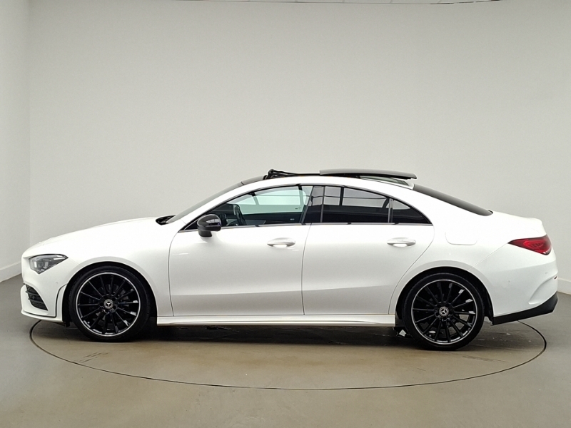 Mercedes-Benz CLA Class Cla 180 Amg Line Premium Night Ed Tip White #4