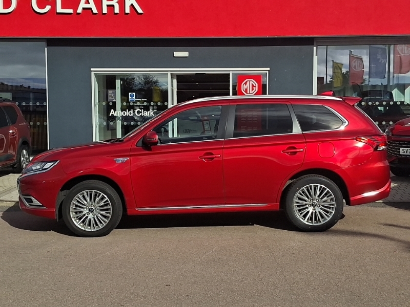 Mitsubishi Outlander 2.4 Phev 4H Red #4