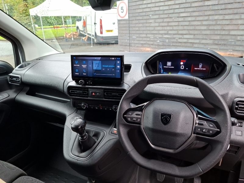 Peugeot Partner 1.5 Bluehdi 100 Professional Van White #3