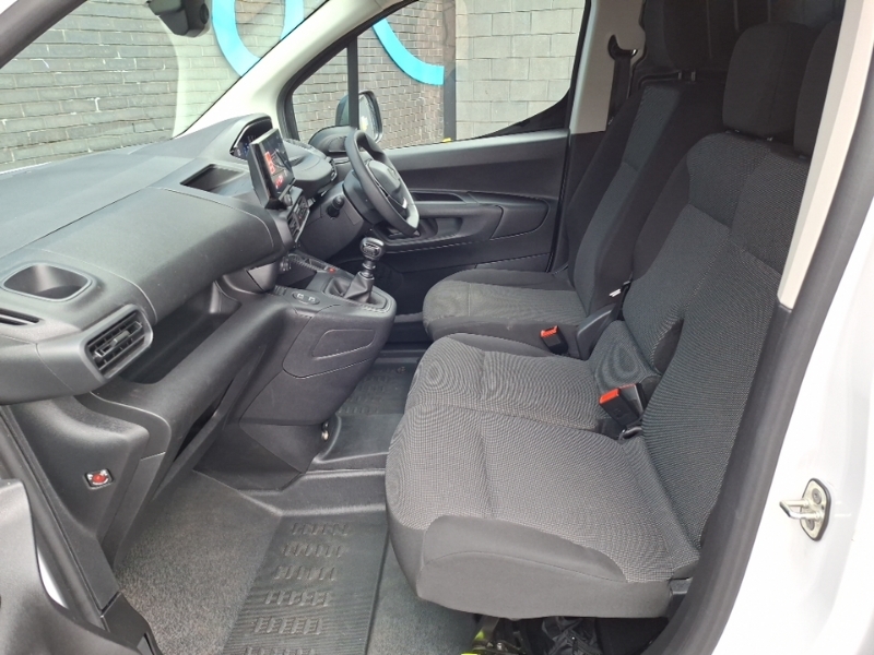 Peugeot Partner 1.5 Bluehdi 100 Professional Van White #5