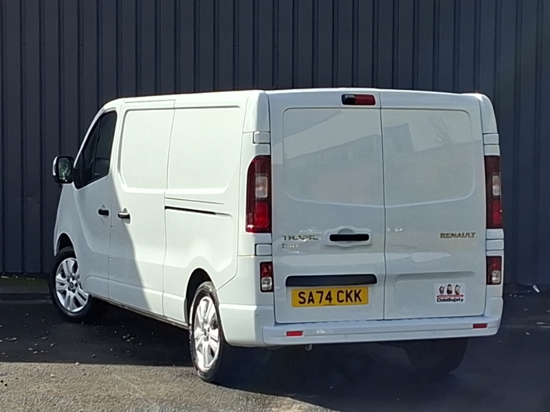 Renault Trafic Ll30 Blue Dci 130 Extra Safety Van White #2