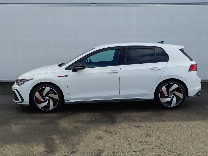 Volkswagen Golf 2.0 Tsi Gti Dsg White #4