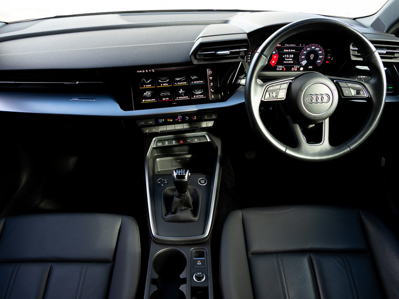 Audi A3 30 Tfsi Sport White #3
