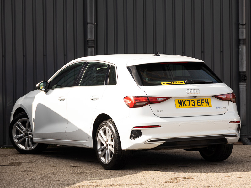 Audi A3 30 Tfsi Sport White #2