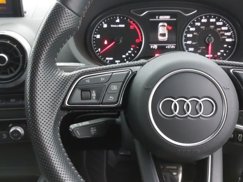 Audi A3 2.0 Tfsi Black Edition Sportback S Tronic Quattro White #12