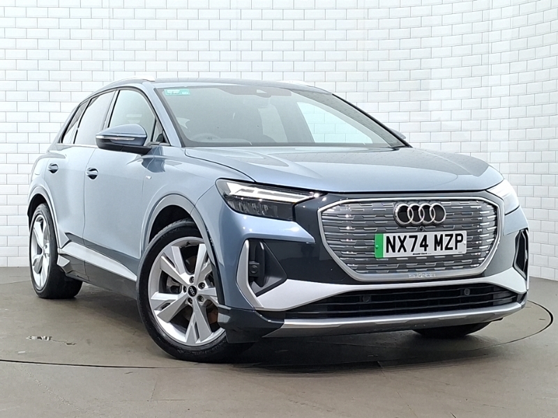 Audi Q4 E Tron 210Kw 45 82Kwh S Line Leather Blue