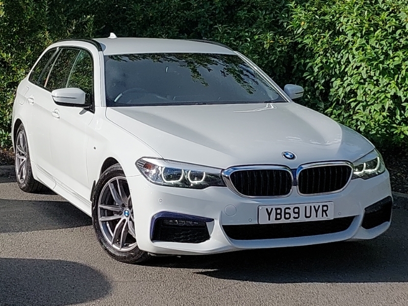 BMW 5 Series 520D M Sport White