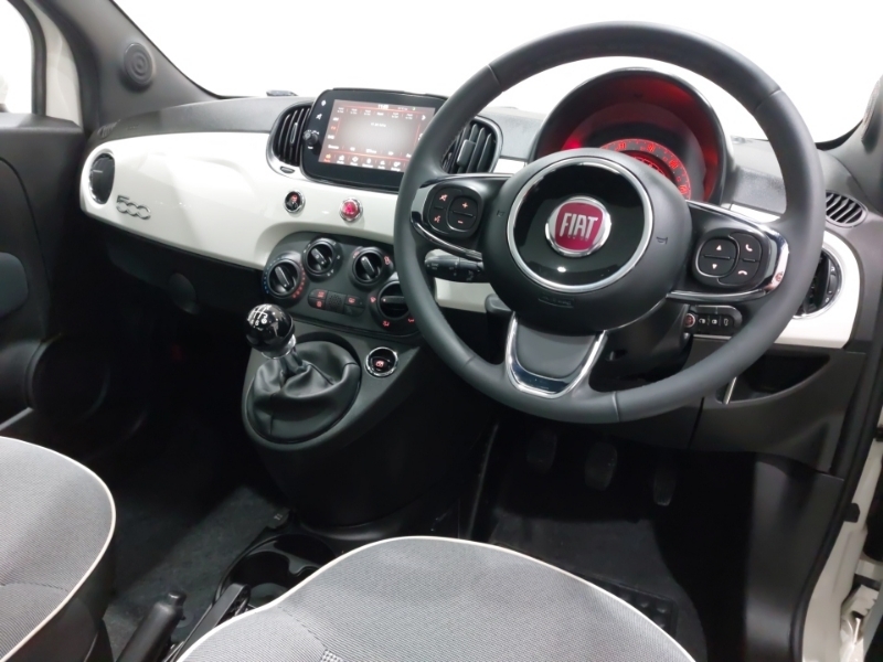 Fiat 500 1.0 Mild Hybrid Lounge White #3