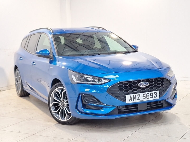 Ford Focus 1.0 Ecoboost Hybrid Mhev 155 St-line X Blue