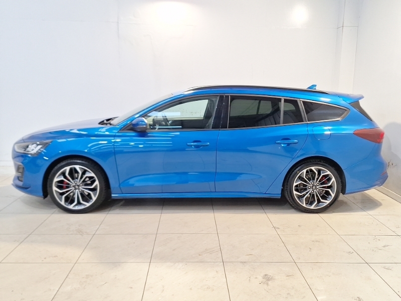 Ford Focus 1.0 Ecoboost Hybrid Mhev 155 St-line X Blue #4