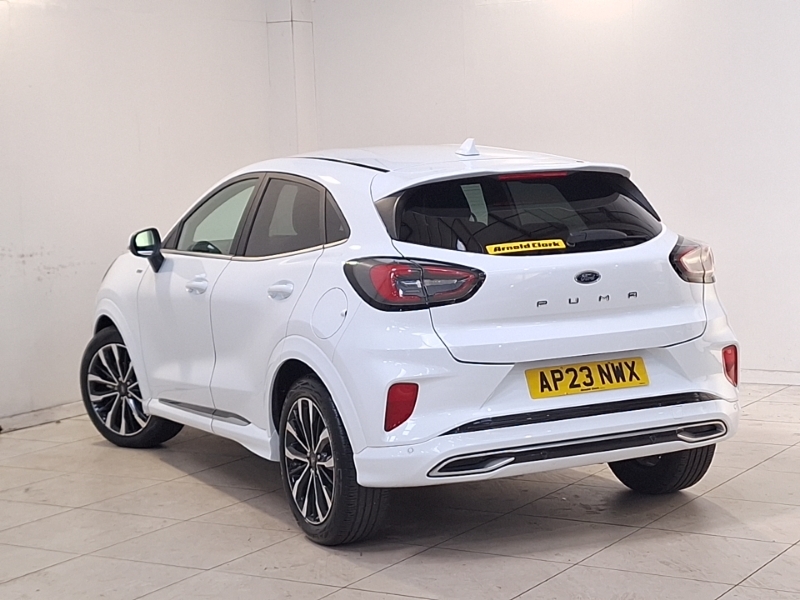 Ford Puma 1.0 Ecoboost Hybr Mhev 155 St-line Vignale Dct White #2