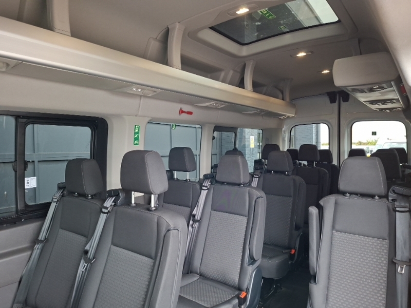 Ford Transit Custom 2.0 Ecoblue 165Ps H3 17 Seater Trend White #6