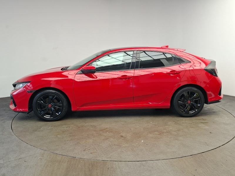 Honda Civic 1.6 I-dtec Ex Red #4