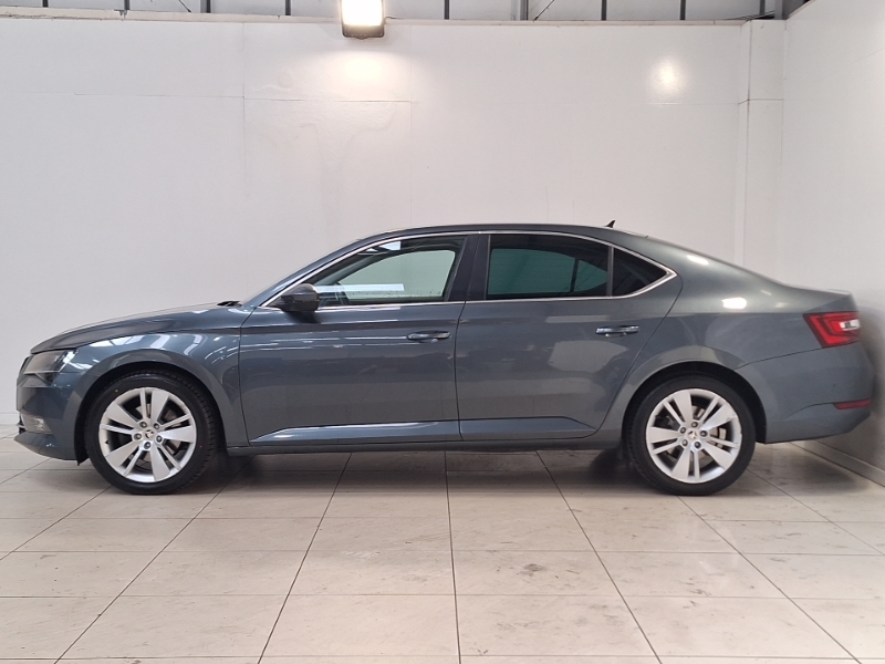 Skoda Superb 2.0 Tdi Cr Se L Executive SG66VEX Grey #4