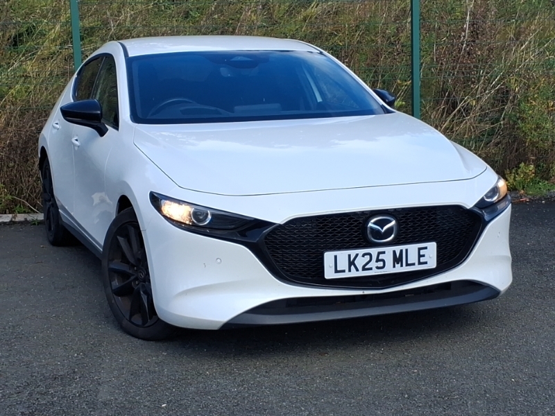 Mazda 3 2.5 E-skyactiv G Mhev 140 Homura White