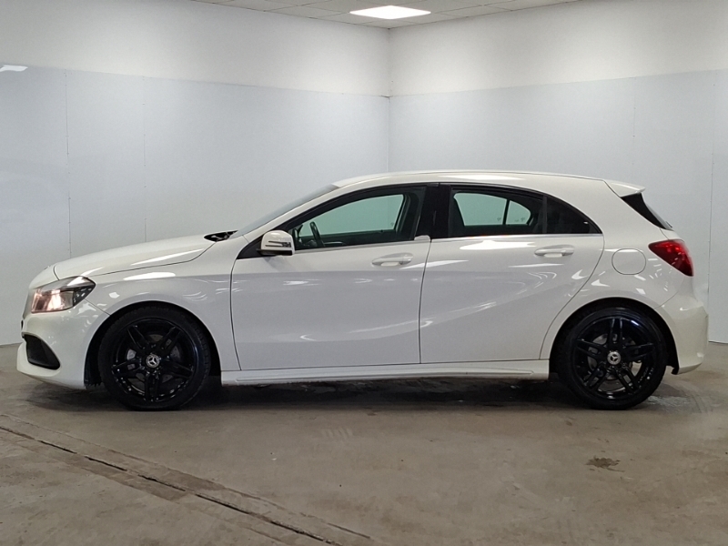 Mercedes-Benz A Class A180d Amg Line White #4