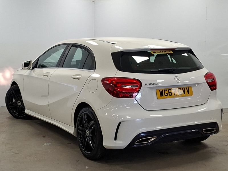 Mercedes-Benz A Class A180d Amg Line White #2