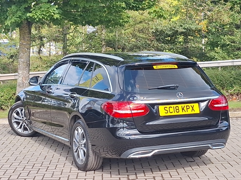 Mercedes-Benz C Class C250d Sport Premium 9G-tronic Black #2
