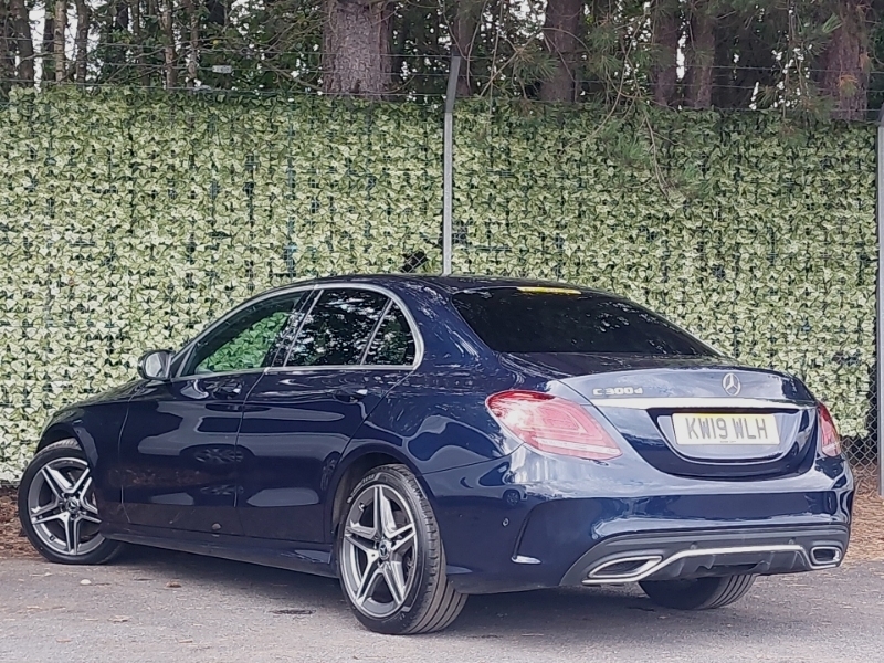 Mercedes-Benz C Class C300d Amg Line Premium 9G-tronic Blue #2