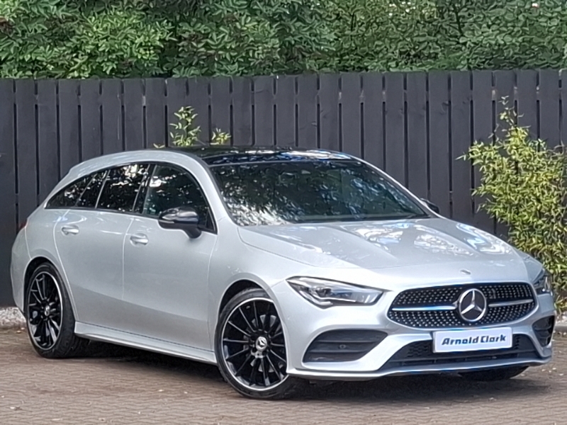 Mercedes-Benz CLA Class Cla 220D Amg Line Premium Night Ed Tip Silver