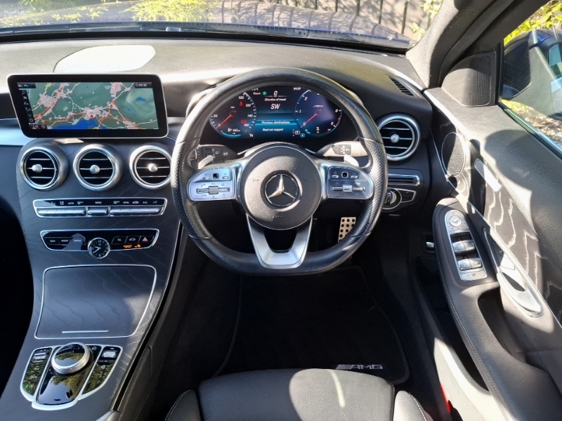 Mercedes-Benz C Class C 300 Amg Line Premium D Black #8