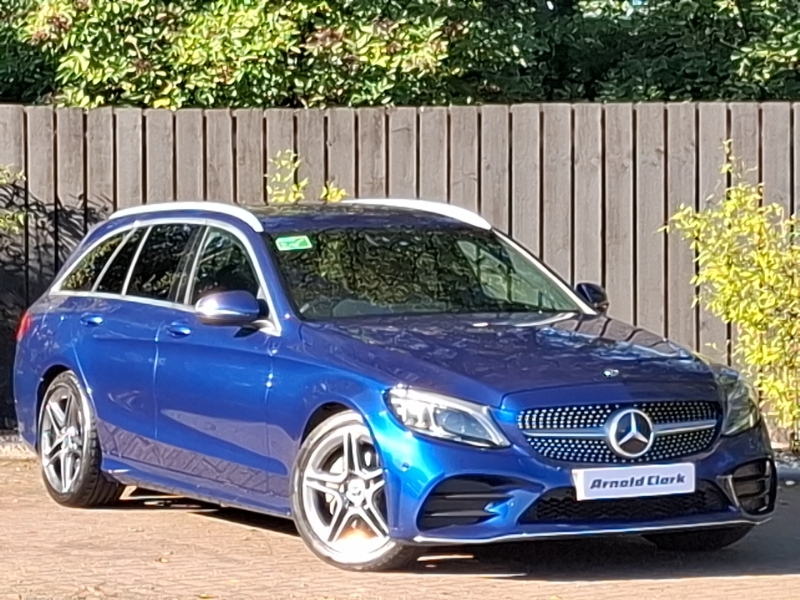 Mercedes-Benz C Class C220d Amg Line Edition 9G-tronic Blue