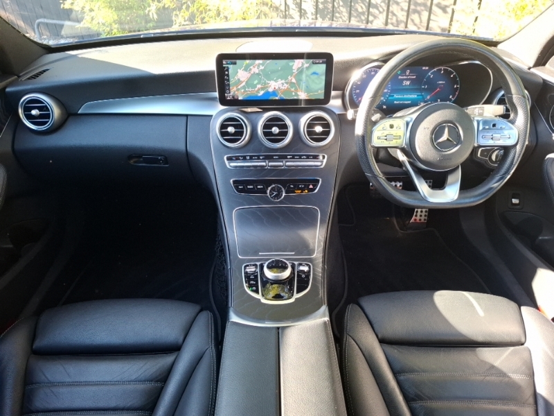 Mercedes-Benz C Class C220d Amg Line Edition 9G-tronic Blue #3