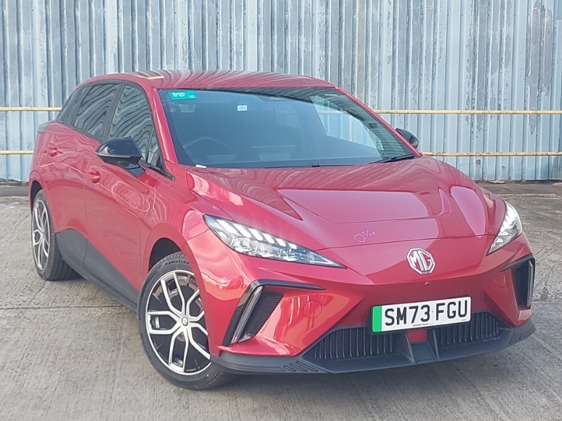 MG MG4 150Kw Trophy Ev Long Range 64Kwh Red