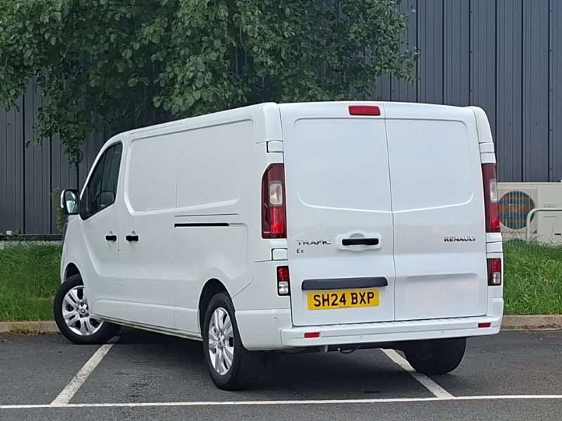 Renault Trafic Ll30 Blue Dci 130 Extra Safety Van White #2