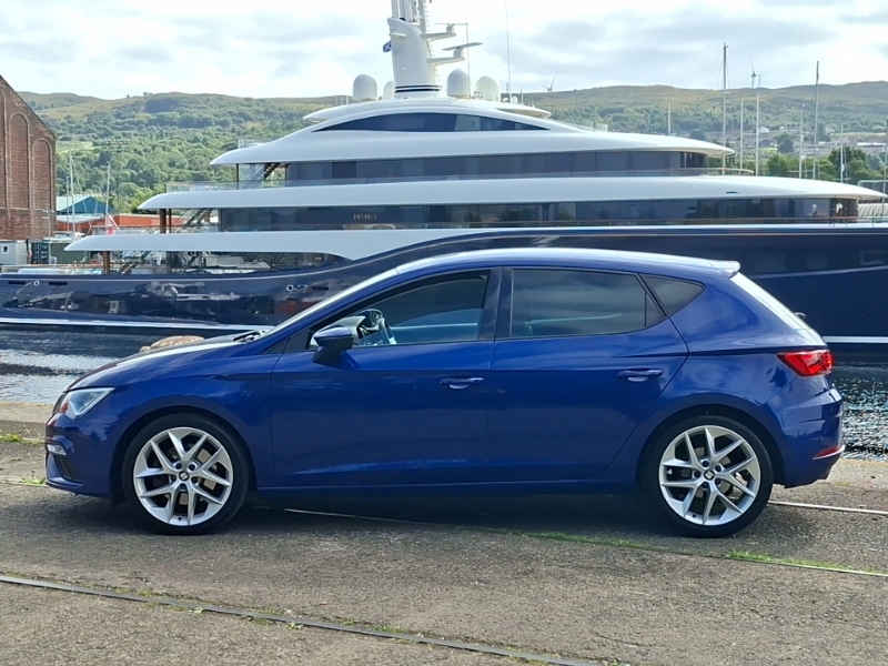 Seat Leon 1.8 Tsi Fr Technology Blue #4