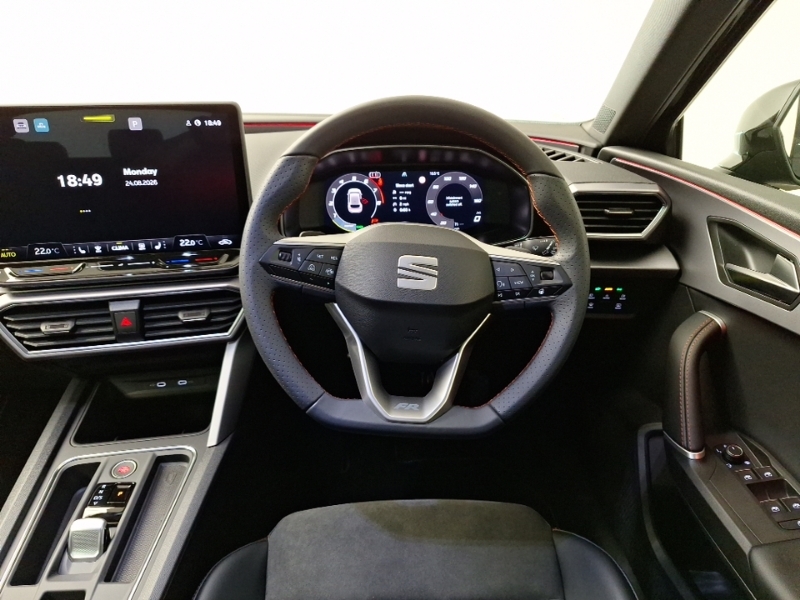 Seat Leon 1.5 Etsi 115 Fr Sport Dsg Dap White #8