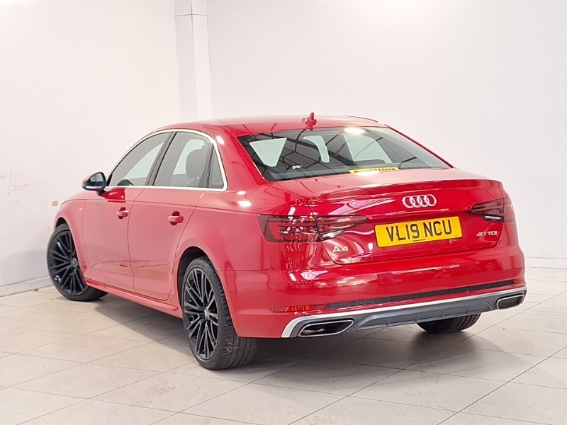 Audi A4 40 Tdi S Line S Tronic VL19NCU Red #2
