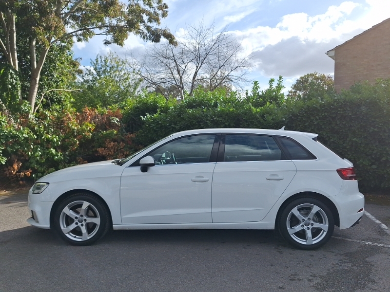 Audi A3 2.0 Tdi Sport White #4