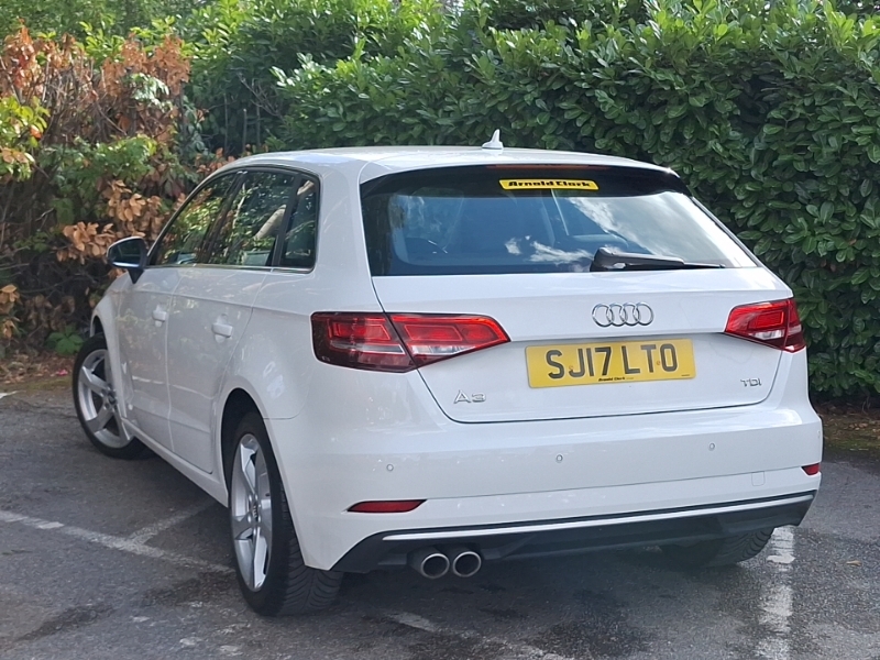 Audi A3 2.0 Tdi Sport White #2