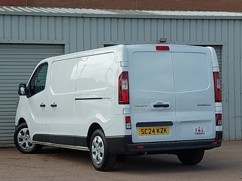 Renault Trafic Ll30 Blue Dci 130 Advance Safety Van White #2
