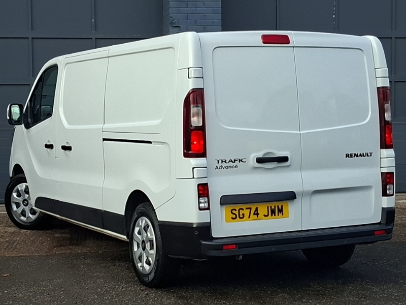 Renault Trafic Ll30 Blue Dci 130 Advance Safety Van White #2