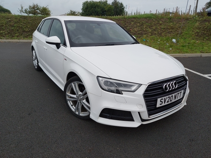 Audi A3 30 Tfsi 116 S Line White