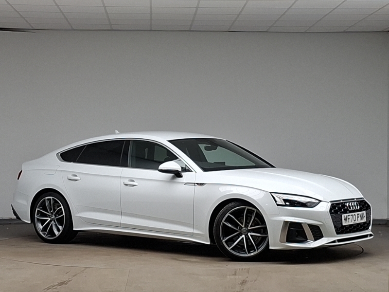 Audi A5 Hatchback 2.0 Tdi 35 S Line Sportback S Tronic Eur White #7
